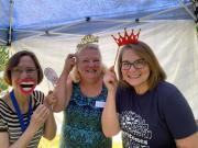 Firestorm party July 2024 Jean, Kris, Deb