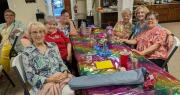 July, Goal setting meeting Carol,Susan,Elaine Marj,Mel,Betty